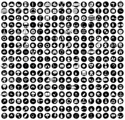 XXL Collection of 289 doodled icons for every occasion No.1