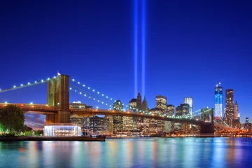 Zelfklevend Fotobehang New York City Tribute in Light © SeanPavonePhoto