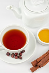 berries  tea