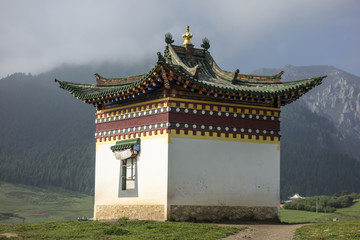 Obraz premium Tibetan Building