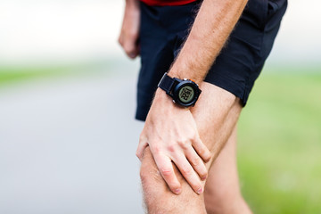 Running injury, knee pain - 54252669