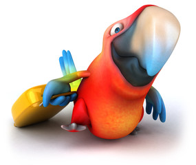 Fun parrot