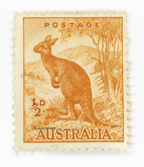 Australian vintage stamp