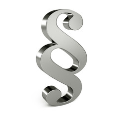 3D platinum/silver paragraph