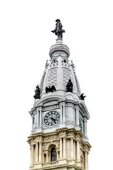 Deurstickers Philadelphia City Hall © marcorubino