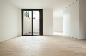 interior new house, veranda view from the hall