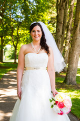 Beautiful Bride Portraits Outdoors