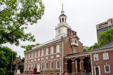 Independence Hall in Philadelphia, Pennsylvania.