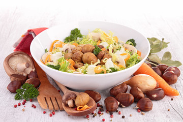 chestnut salad