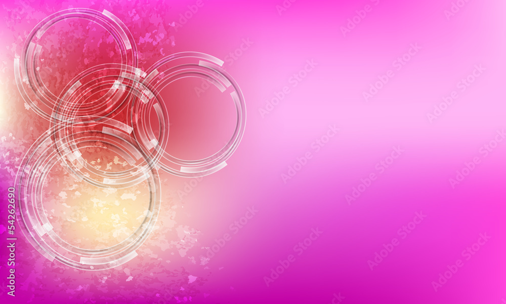 Aufkleber vector abstract background with transparent circle
