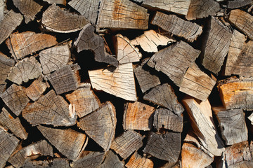 fire wood background