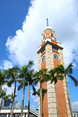 Clock tower in Hong Kong