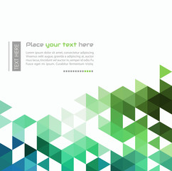 Fototapeta premium Abstract technology background in color