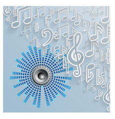 Abstract music background