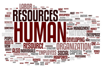 Obraz premium Human Resources and Manpower