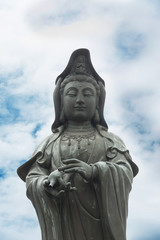 Fototapeta na wymiar Guanyin statua w Hong Kongu