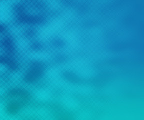 Teal Halftone Texture