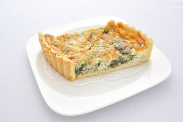 Piece of Spinach Tarts