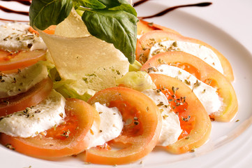 pomodoro e mozzarella