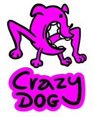 Crazy dog