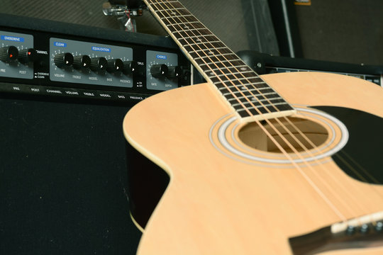 guitar and amplifier control