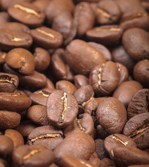 brown coffee, background texture, close-up