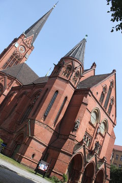 Lutherkirche am B&uuml;lowbogen in Berlin-Sch&ouml;neberg