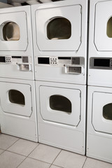 Self-Service Dryers In Laundry