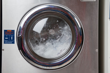 Water Spinning In Washing Machine