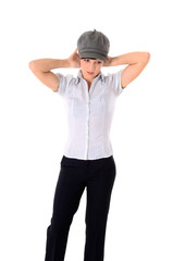 junge attraktive Frau