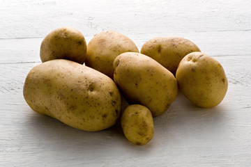 Farm fresh potatoes