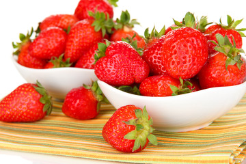 Fresh strawberry close up