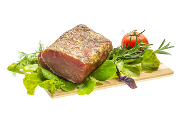 Smoked beef