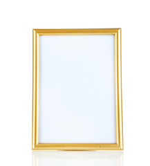 Fototapeta premium Photo frame isolated on white
