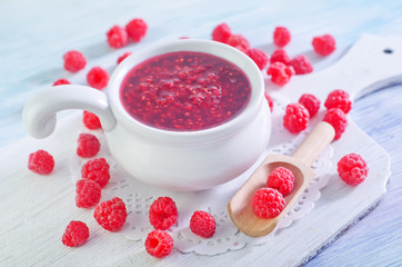 raspberry and jam