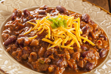 Spicy Homemade Chili Con Carne Soup