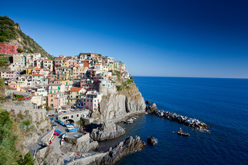 Fototapeta na wymiar Manarola, Cinque Terre, Italy