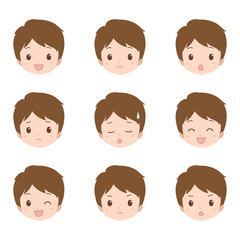 男の子/表情