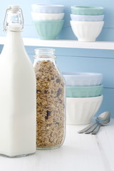 Delicious healthy breakfast