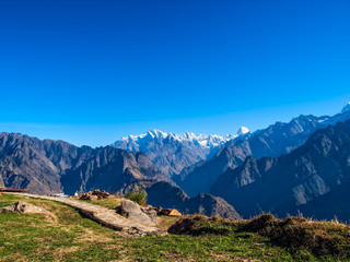 Sunrise in the Himalayas