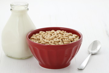 Delicious and healthy honey nuts cereal