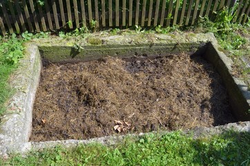 Obraz premium Dung storage