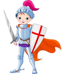 Foto op Plexiglas Ridders Middeleeuwse ridder