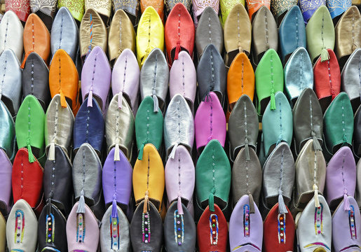 Traditionelle arabische Schuhe