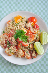 Tomaten Couscous Salat