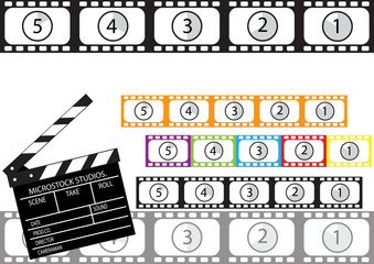 Background film vector