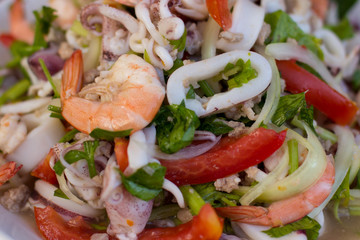 Octopus salad