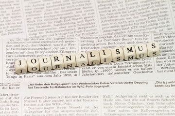 Obraz premium Journalismus