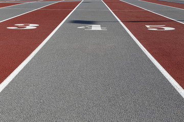 Fototapeta premium Running track background