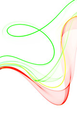 abstract ribbons